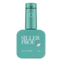 Топ без липкого шару "без подряпин" SILLER Professional Top No Wipe Anti Scratch, 15 мл 