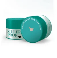 Основа молочно-рожева з шимером SILLER Proffesional Pink Opal Base, 30 мл  
