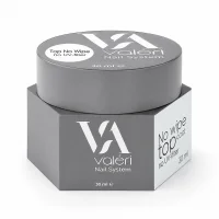 Фініш без липкого шару для гель-лаку VALERI Top Non Wipe (No UV-filters), 30 мл 