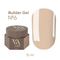 Гель для нарощування нігтів VALERI Builder Gel №006, 15 мл