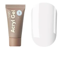 Акрил-гель VALERI Acryl Gel №01 Білий, 15 мл 