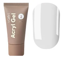 Акрил-гель VALERI Acryl Gel №02 Прозрачный, 30 мл 