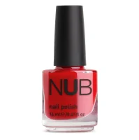 Лак для нігтів NUB Nail Polish №088 Червоний з додаванням перламутру, 14 мл 
