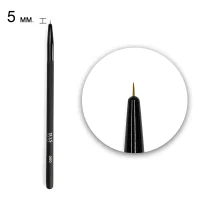 Пензлик лайнер D.I.S.Nails №000 Syntetic, 5 мм