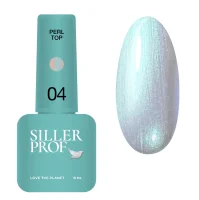 Топ SILLER Professional Perl Top №04 Зелений з перлинним ефектом, 8 мл  