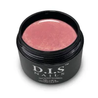 Гель моделюючий D.I.S.Nails Hard Cover DUSTY & SHIMMER Димна троянда із шиммером, 28 г