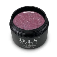 Гель моделюючий D.I.S.Nails Hard Cover PINK & SHIMMER Рожевий із шиммером, 28 г