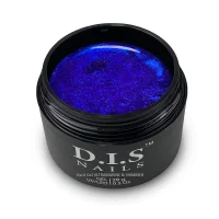 Гель моделюючий D.I.S.Nails Hard Cover ULTRAMARINE & SHIMMER Аквамарин із шиммером, 28 г