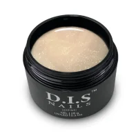 Гель рідкий для укріплення нігтів з шимером D.I.S.Nails Liquid Gel №40 Ванільно-кремовий, 28 г 