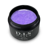 Гель рідкий для укріплення нігтів з шимером D.I.S.Nails Liquid Gel №32 Насичено-бузковий, 28 г 