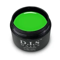 Гель моделюючий D.I.S.Nails Hard Cover NEON GREEN Зелений неон, 28 г