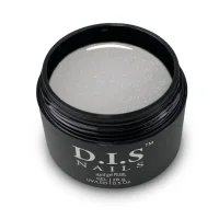 Гель моделюючий D.I.S.Nails Hard Cover PEARL Білий з перлинним ефектом, 28 г