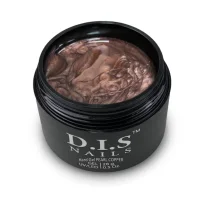 Гель моделюючий D.I.S.Nails Hard Cover PEARL COPPER Перламутровий карамельний, 28 г