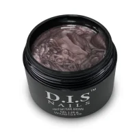 Гель моделюючий D.I.S.Nails Hard Cover PEARL BROWN Коричневий перламутровий, 28 г