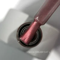 Гель-лак SAGA Professional Gel Polish Dream Cat №01 з ефектом котячого ока, 10 мл 