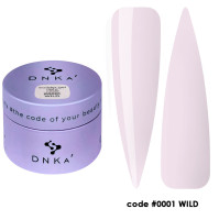 Гель для нарощування нігтів середньої густини Light Builder gel DNKa №0001 Wild,  30мл 