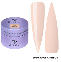 Гель для нарощування нігтів середньої густини Light Builder gel DNKa №0006 Cowbou,  30мл 