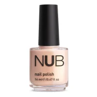 Лак для нігтів NUB Nail Polish №127 Бежевий персик з мікроблиском, 14 мл 
