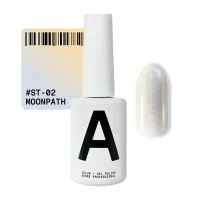 Гель-лак котяче око з перламутровим пігментом ADORE Gel Polish Satin Cat’s Eye "ST" №02, 12 мл 