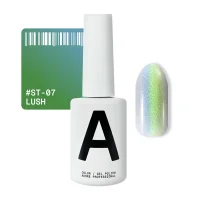 Гель-лак котяче око з перламутровим пігментом ADORE Gel Polish Satin Cat’s Eye "ST" №07 lush, 12 мл 