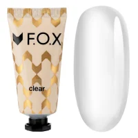 Полігель беззернистий F.O.X Poly gel Nano №Clear Прозорий, 15 мл