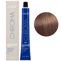 8/83 Крем-фарба для волосся перманентна без аміаку, 60мл Ammonia Free Permanent color CHROMA LAKME (Блондин золотисто-перлинний)