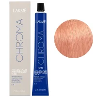 10/39 Крем-фарба для волосся перманентна без аміаку, 60мл Ammonia Free Permanent color CHROMA LAKME (Дуже світлий блондин золотисто-червоний)