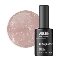 База камуфлююча з шимером ADORE French Base Shimmer №30 Selflove, 15 мл