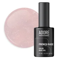 База камуфлююча з шимером ADORE French Base Shimmer №34 Clair, 15 мл