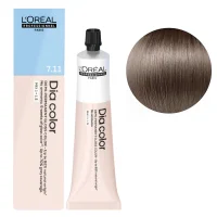 7/11 Фарба тонуюча на лужній основі без аміаку, 60мл Alkaline Demi-permanent cream color Dia Color L`Oreal Professionnel