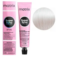 SPAG Тонер для волосся на лужній основі без аміаку SUPER SYNC  Pre-Bonded MATRIX, 90 мл (пастельний попелясто-золотистий)