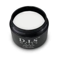 Гель для нарощування нігтів D.I.S Nails UNIVERSAL GEL Hema & TPO Free моделюючий, середньої густини №01 Молочний, 28 г