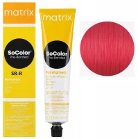 SR-R Крем-фарба для волосся стійка, 90мл SoColor Pre-Bonded  SoRED MATRIX (червоний)