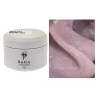 Гель для нарощування нігтів SAGA Professional Builder Gel Night №10 світловідбивний, 15 мл   