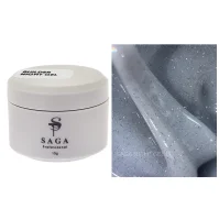 Гель для нарощування нігтів SAGA Professional Builder Gel Night №13 світловідбивний, 15 мл   