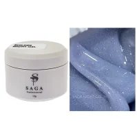 Гель для нарощування нігтів SAGA Professional Builder Gel Night №14 світловідбивний, 15 мл   