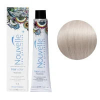 10 Крем-фарба для волосся перманентна, 100 мл Hair Color Nouvelle (платиновий блондин натуральний)