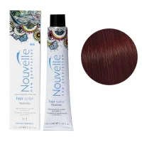 6/4 Крем-фарба для волосся перманентна, 100 мл Hair Color Nouvelle (темний блондин мідний)