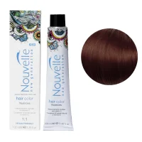 6/53 Крем-фарба для волосся перманентна, 100 мл Hair Color Nouvelle (темний блондин махагоново-золотистий)