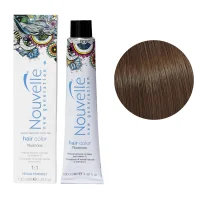 8 Крем-фарба для волосся перманентна, 100 мл Hair Color Nouvelle (світлий блондин натуральний)