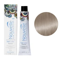 9/1 Крем-фарба для волосся перманентна, 100 мл Hair Color Nouvelle (дуже світлий блондин попелястий)