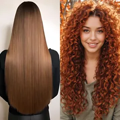 Кератинове випрямлення волосся