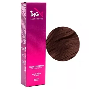 5/4 світло-каштановий мідний Крем-фарба для волосся стійка, 100 мл Colouring Cream ING