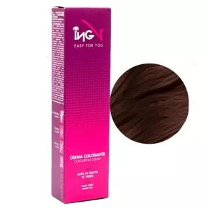 5С світло-каштановий шоколадний Крем-фарба для волосся стійка, 100 мл Colouring Cream ING