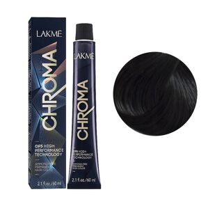 1/00 Крем-фарба для волосся перманентна без аміаку, 60мл Ammonia Free Permanent color CHROMA LAKME