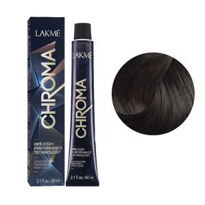 6/66 Крем-фарба для волосся перманентна без аміаку, 60мл Ammonia Free Permanent color CHROMA LAKME