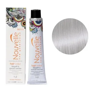 90/111 Deep Ash Booster Фарба для волосся перманентна, 100мл Permanent Hair Color Nouvelle