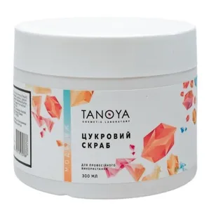 Цукровий скраб з натуральними оліями, 300 мл TANOYA Моделяж