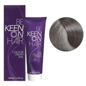 0/1 мікстон попелястий Стійка крем-фарба для волосся, 100 мл Colour Cream XXL KEEN