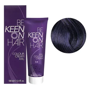 0/8 мікстон синій Стійка крем-фарба для волосся, 100 мл Colour Cream XXL KEEN